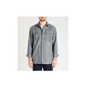 Men's Weatherproof Vintage , grey & white long sleeve Size M